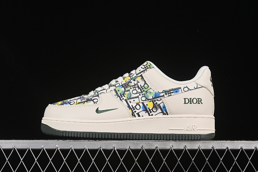 Nike Nike AIR FORCE 1 07 LOW WHITE/GREEN/GREY · DF0188-065, photo 1