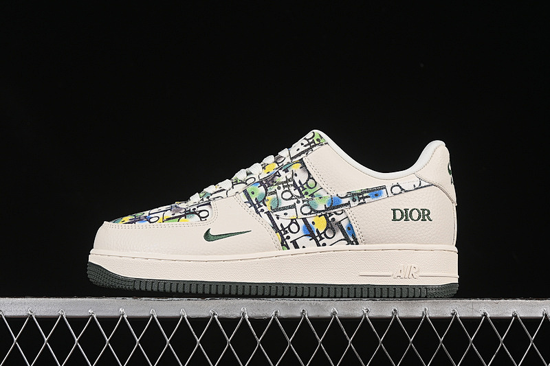 Nike Nike AIR FORCE 1 07 LOW WHITE/GREEN/GREY · DF0188-065, photo 1