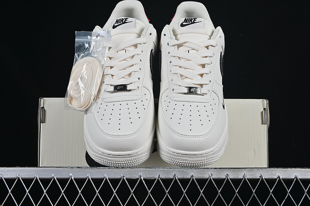 Nike [CS5288-025]-[AIR FORCE 1 07 LOW WHITE/BLACK/RED]-[WOMAN:36-39]-[MAN:40-45] - Image 13
