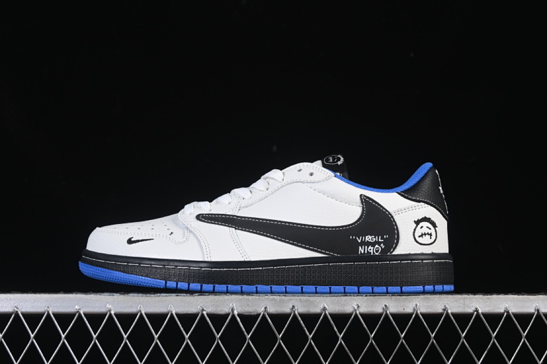 Jordan TRAVIS SCOTT X AIR Jordan 1 LOW KLEIN BLUE/WHITE/BLACK · DZ5899-027, photo 1