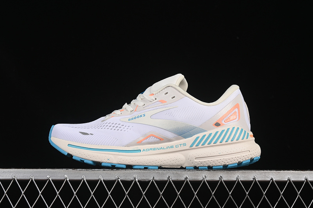 BROOKS ADRENALINE GTS 23 WHITE/BLUE/ORANGE · 1203811B104, photo 1