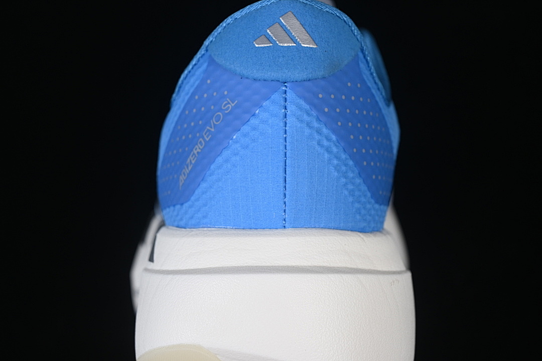 Adidas [JR2027]-[ADIZERO EVO SL BLUE/WHITE/SILVER]-[WOMAN:36-39]-[MAN:40-46] - Image 7
