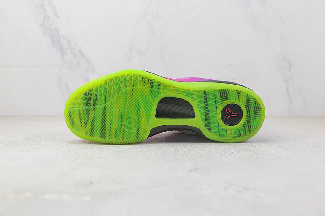 Nike [615315-500]-[KOBE 8 SYSTEM MAMBACURIAL RED PLUM/ELCTRC GREEN-PNK FLSH]-[MAN:40-46] - Image 8