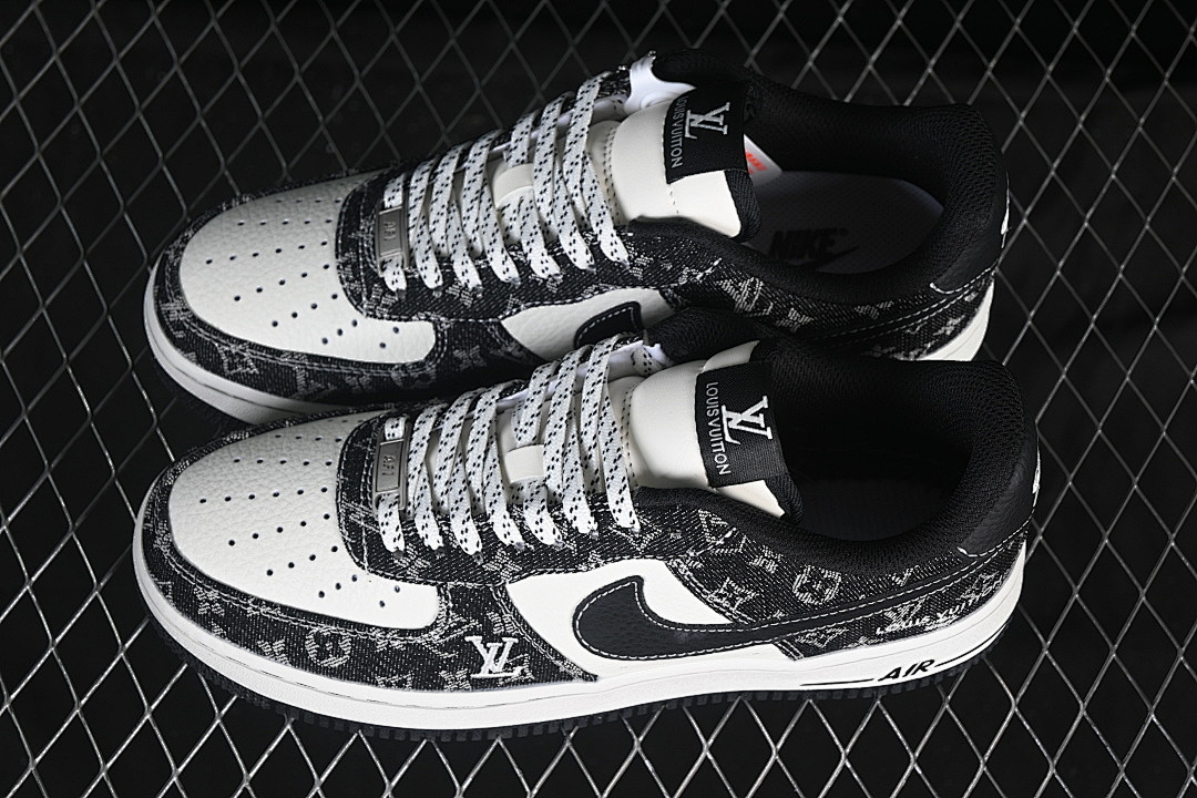 Nike [NH0601-579]-[AIR FORCE 1'07 LOW WHITE/BLACK]-[WOMAN:36-39]-[MAN:40-45] - Image 11