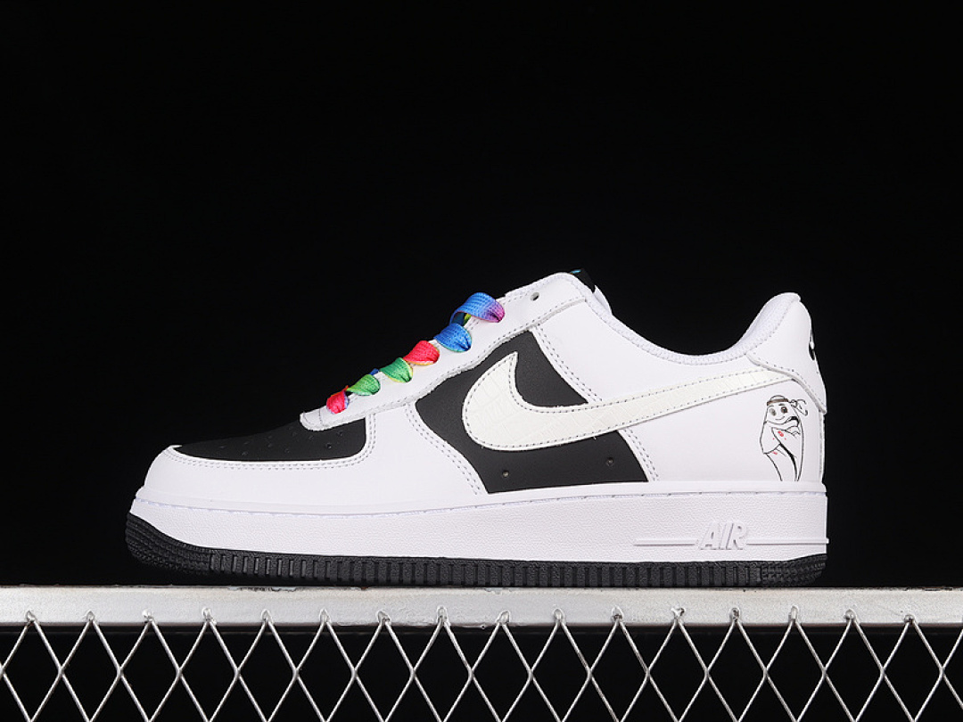 Nike [DN1990-998]-[AIR FORCE 1 LOW 07 WHITE/BLACK/MULTI-COLOR]-[WOMAN:36-39]-[MAN:40-45], photo 1