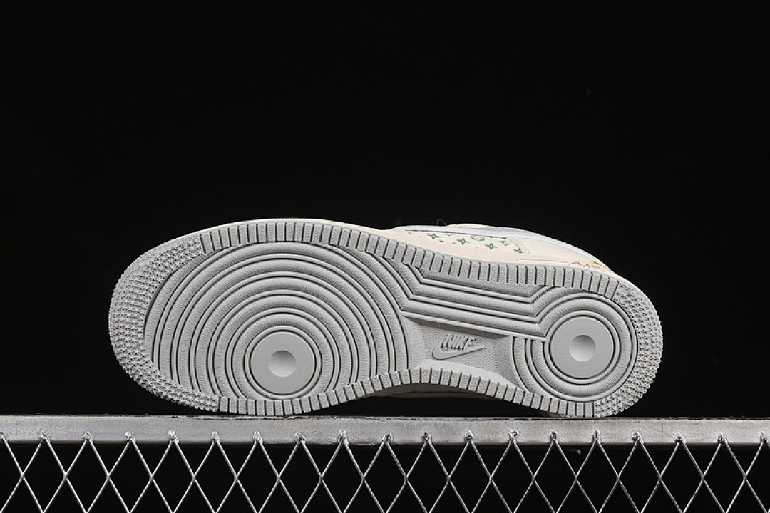 Nike [XX3168-159]-[AIR FORCE 1 07 LOW LV WHITE/GREY/GOLD]-[WOMAN:36-39]-[MAN:40-45] - Image 15