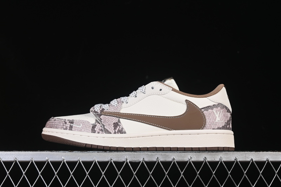 Jordan [XS7089-618]-[AIR JORDAN 1 LOW OG SP WHITE/GREY/BROWN]-[WOMAN:36-39]-[MAN:40-45], photo 1