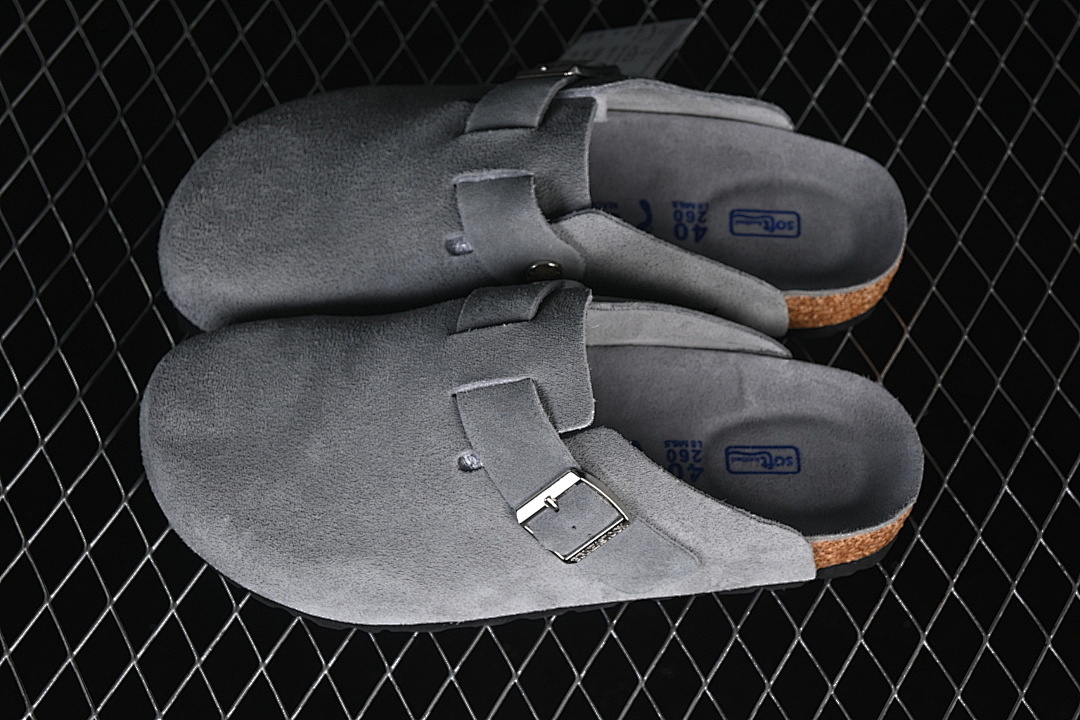 Birkenstock [CT8012-440]-[CORK RUBBER SANDALS GREY/GREY/GREY]-[WOMAN:35-39]-[MAN:40-45] - Image 9