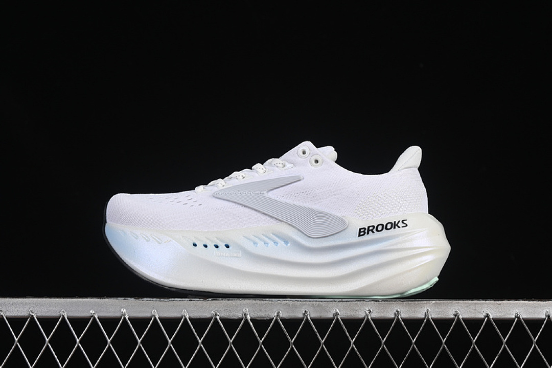 BROOKS GLYCERIN MAX WHITE/GREY · 1204361B166, photo 1