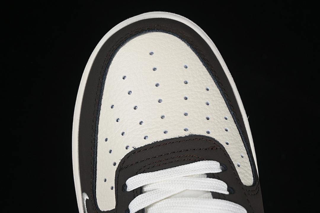 Nike [KK1988-057]-[AIR FORCE 1 07 LOW WHITE/GREY/BROWN/RED]-[WOMAN:36-39]-[MAN:40-45] - Image 10