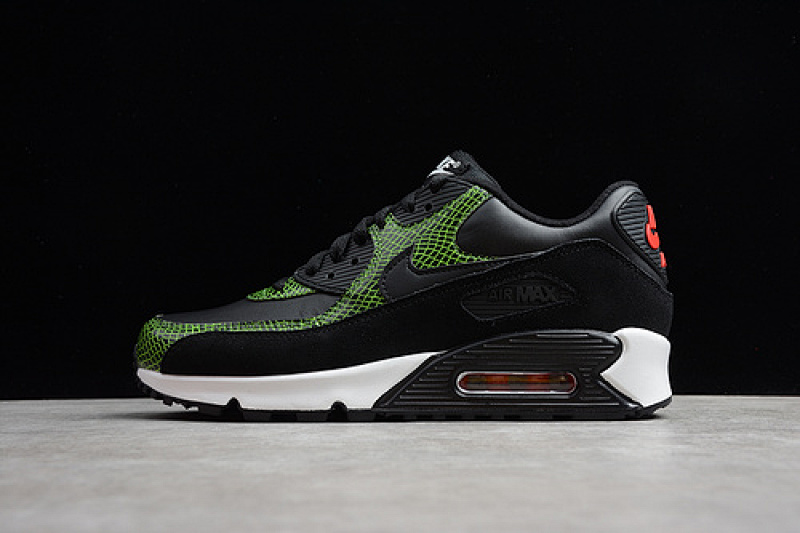 Nike AIR MAX 90 GREEN PYTHON BLACK/BLACK-CYBER-FIR · CD0916-001, photo 1