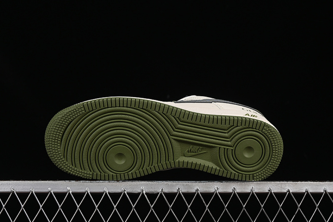 Nike [XS1958-563]-[AIR FORCE 1 07 LOW WHITE/GREY/GREEN]-[WOMAN:36-39]-[MAN:40-45] - Image 15