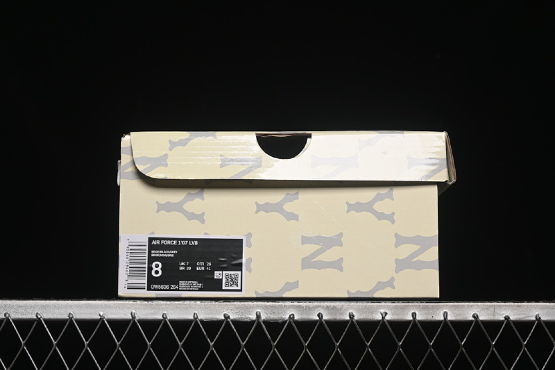 Nike [QW5606-264]-[AIR FORCE 1 07 LOW MLB OFF WHITE/GREY/RED/BLUE]-[WOMAN:36-39]-[MAN:40-45] - Image 12