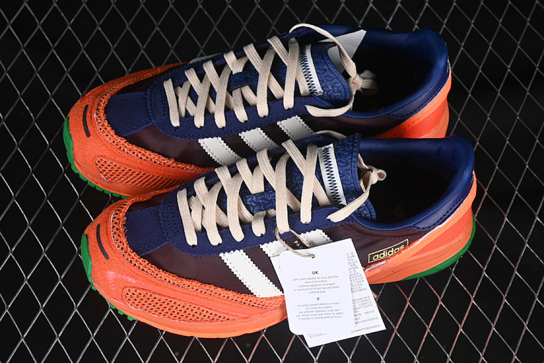 Adidas [JP8815]-[BAD BUNNY X ADIZERO SL72 MAROON/CHALK WHITE/SEMI SOLAR RED]-[WOMAN:36-39]-[MAN:40-45] - Image 11