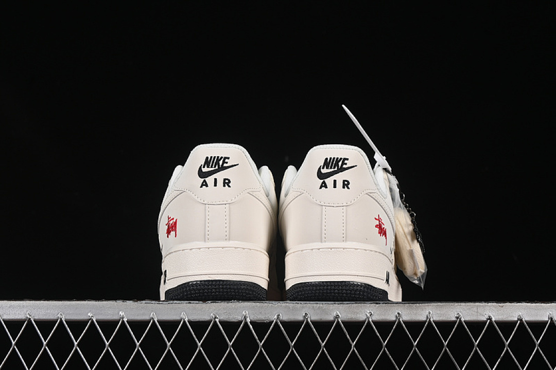 Nike [HH7518-076]-[AIR FORCE 1 07 LOW BEIGE/BLACK]-[WOMAN:36-39]-[MAN:40-45] - Image 14