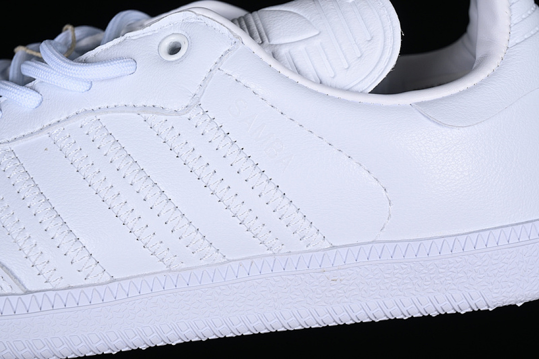 Adidas [IE7299]-[ADIDAS ORIGINAL HUMAN RACE SAMBA CLASSIC WHITE]-[WOMAN:35-39]-[MAN:40-45] - Image 7