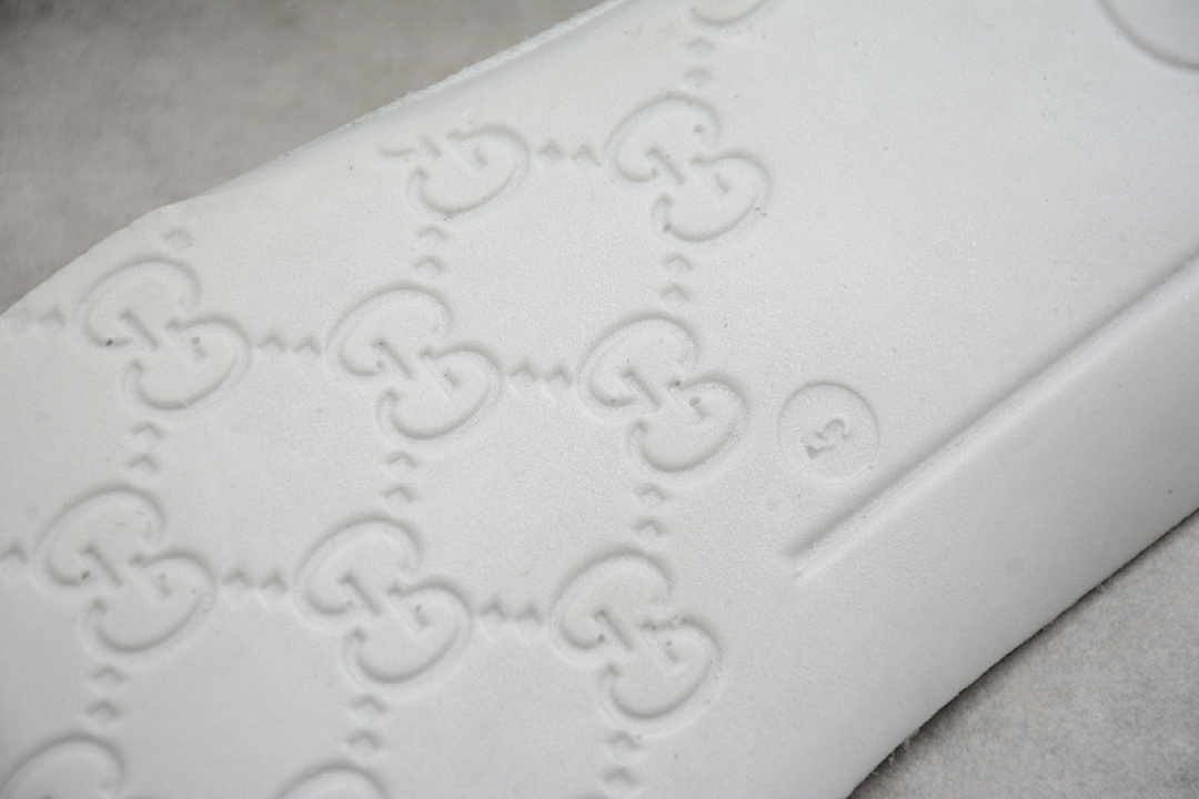 Gucci [GU*CCI ACE EMBROIDERED LOW-TOP SNEAKER WHITE/BLUE/GOLD]-[WOMAN:35-39]-[MAN:40-44] - Image 4