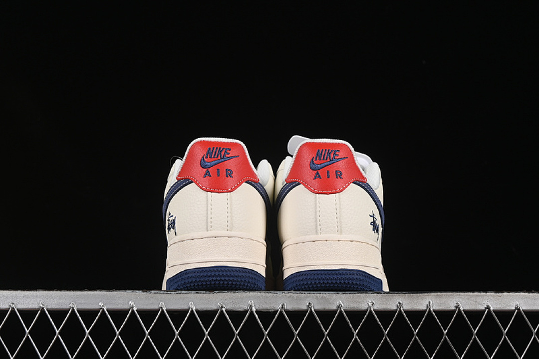 Nike [JJ2508-716]-[AIR FORCE 1 07 LOW WHITE/BLUE/RED]-[WOMAN:36-39]-[MAN:40-45] - Image 14
