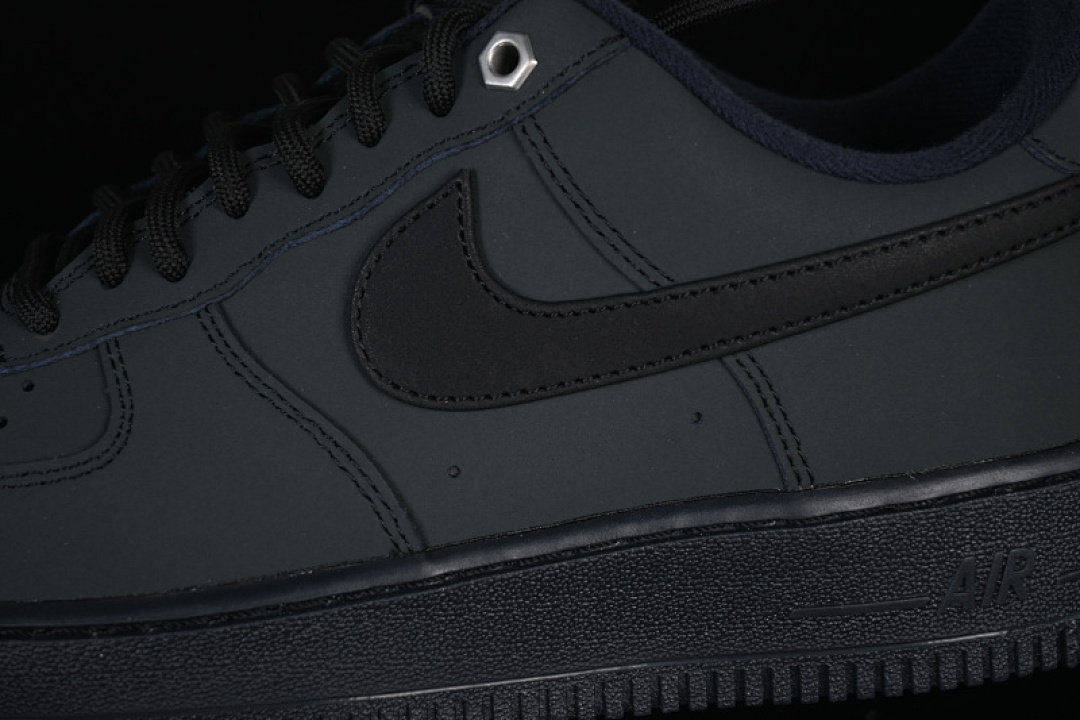 Nike [CJ9179-001]-[AIR FORCE 1 LOW 07 WB BLACK/BLACK]-[WOMAN:36-39]-[MAN:40-45] - Image 8