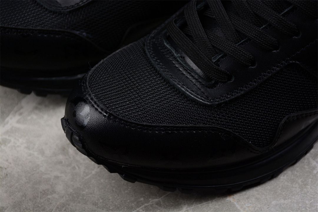 Louis Vuitton [0317174H56]-[L*V RUN AWAY SNEAKERS BLACK]-[WOMAN:36-39]-[MAN:40-45] - Image 13