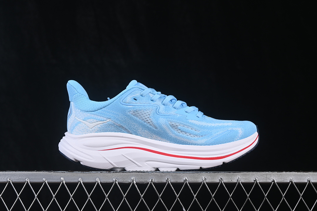 On Running [1162031 SBLF]-[ONE ONE CLIFTON 10 MESH RUNNING SHOES SKY BLUE/WHITE]-[WOMAN:36-39]-[MAN:40] - Image 15