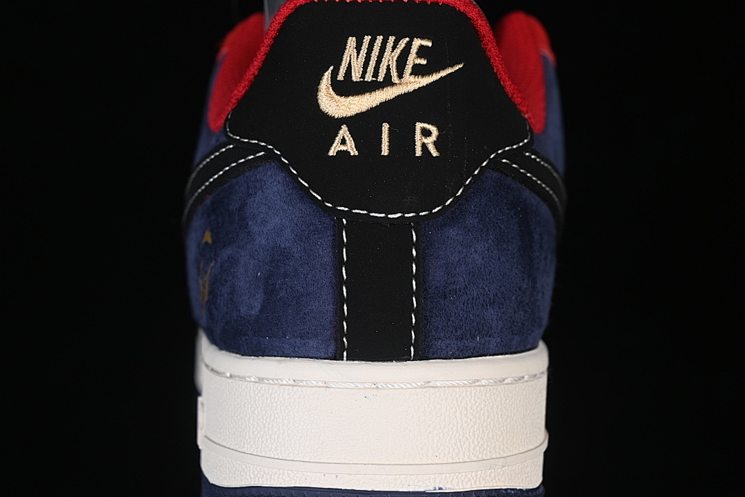 Nike [FC1688-265]-[AIR FORCE 1 07 LOW CASUAL SNEAKERS WHITE/RED/BLACK]-[WOMAN:36-39]-[MAN:40-45] - Image 7