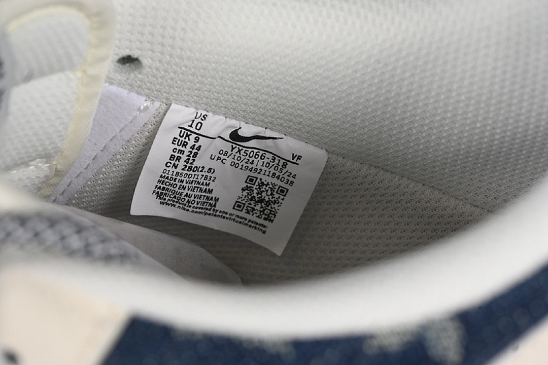 Nike [YX5066-318]-[AIR FORCE 1 07 LOW LV WHITE/GREY/BLUE]-[WOMAN:36-39]-[MAN:40-45] - Image 6
