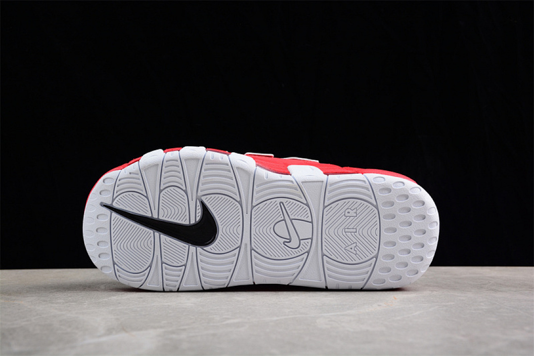 Nike [FB7818-100]-[AIR MORE UPTEMPO SLIDE WHITE/BLACK/RED]-[WOMAN:36-39]-[MAN:40-45] - Image 12