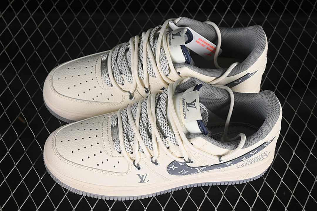 Nike [DM6868-065]-[AIR FORCE 1 07 LOW LV WHITE/GREY]-[WOMAN:36-39]-[MAN:40-45] - Image 11