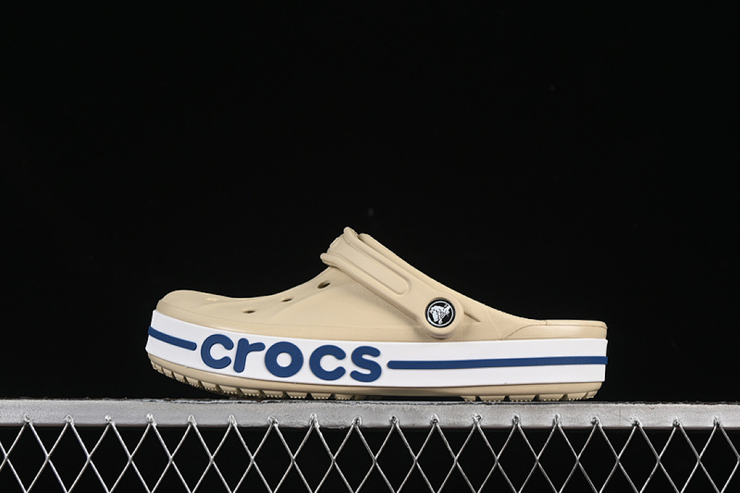 Crocs [CROCS THE SUMMER CLASSIC DUAL-PURPOSE BEACH HOLE SHOES SANDAL SLIPPERS BROWN/WHITE]-[36-46] - Image 2