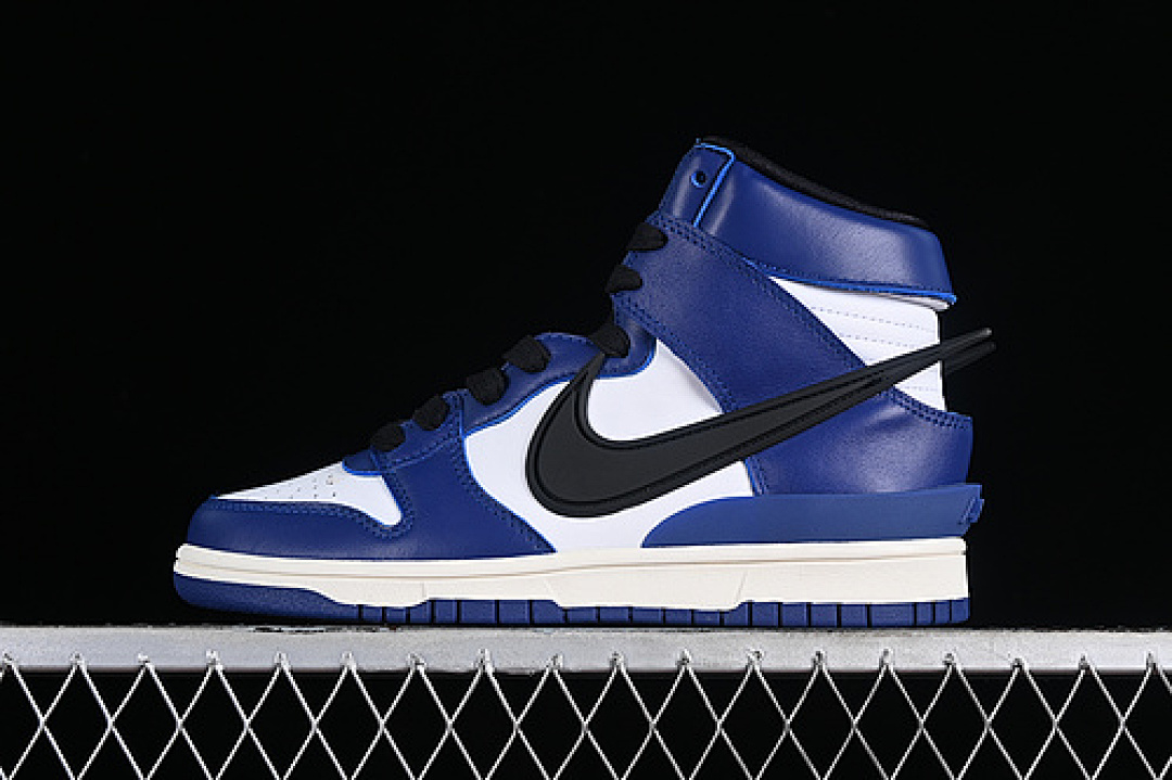 Unbranded [CU7544-400]-[AMBUSH X DUNK HIGH DEEP ROYAL BLUE/WHITE/PALE IVORY/BLACK]-[UNISEX:36-47.5], photo 1