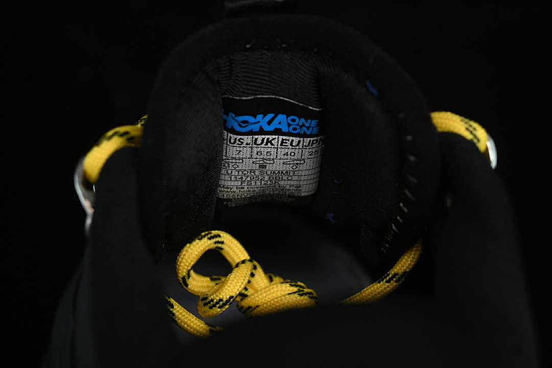 Hoka [1147952 BBLC]-[HOKA ONE TOR SUMMIT BLACK/YELLOW]-[MAN:40-45] - Image 6