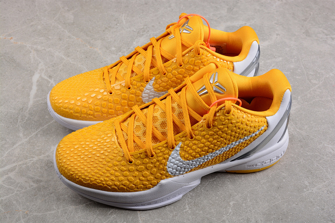 Nike [454142-700]-[ZOOM KOBE 6 TB YELLOW/WHITE/SILVER]-[MAN:41-46] - Image 10