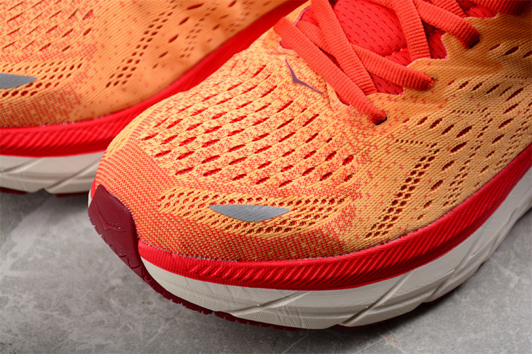 On Running [1119393 FBOR]-[HOKA ONE CLIFTON 8 ORANGE/WHITE]-[WOMAN:36-39]-[MAN:40-45] - Image 9
