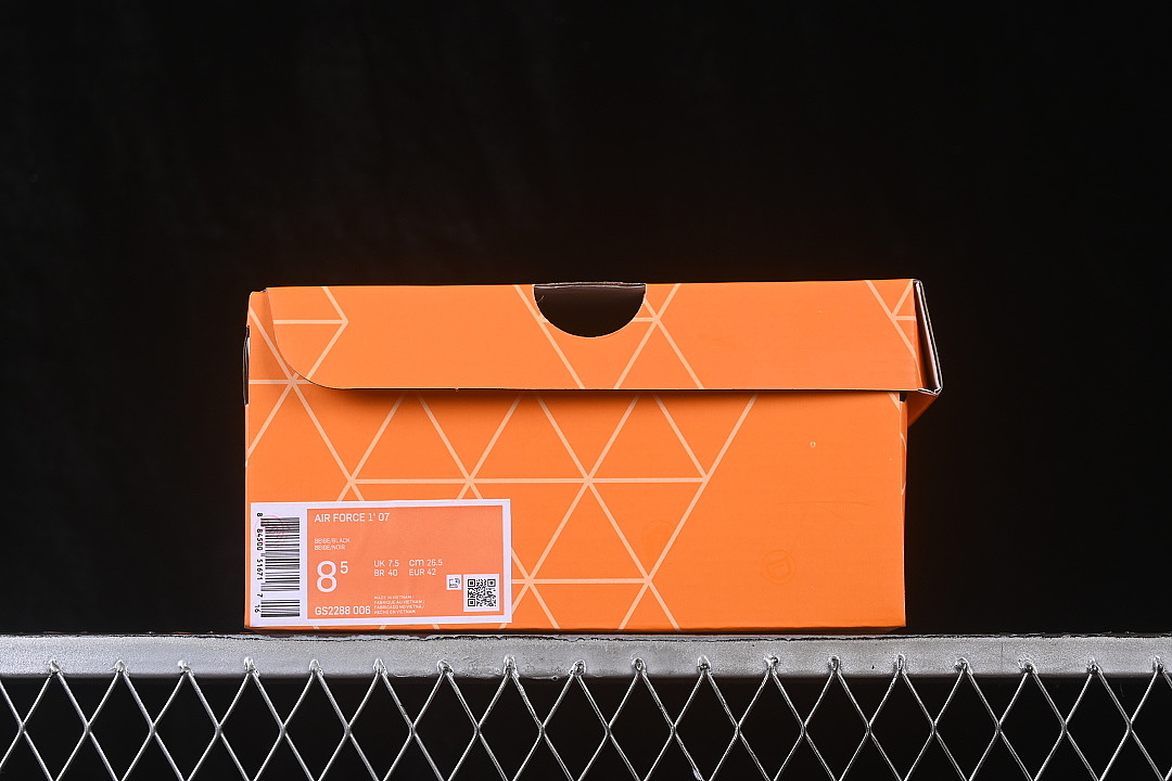 Nike [GS2288-006]-[AIR FORCE 1 07 LOW CASUAL SNEAKERS WHITE/BLACK]-[WOMAN:36-39]-[MAN:40-45] - Image 11