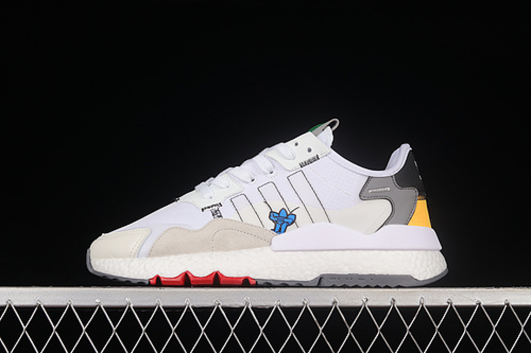 NITE JOGGER BOOST WHITE/LIGHT GREY/BLACK · HP9113, photo 1