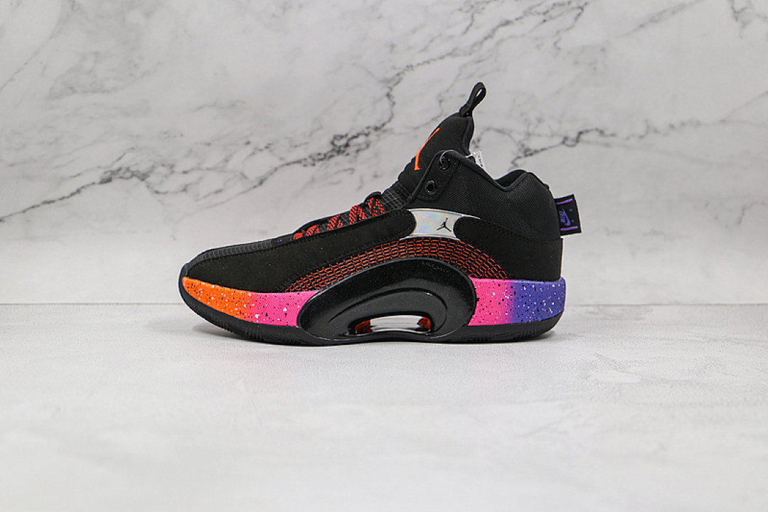 Jordan AIR Jordan 35 SUNSET BLACK/BLACK/MULTI-COLOR · CQ4228-004, photo 1