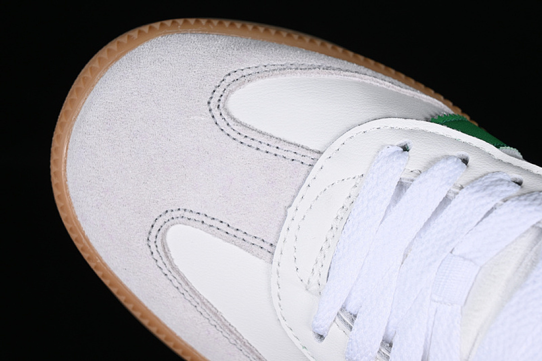 Adidas [IE1375]-[SAMBA XLG WHITE/GREEN/BROWN]-[WOMAN:36-39]-[MAN:40-45] - Image 10