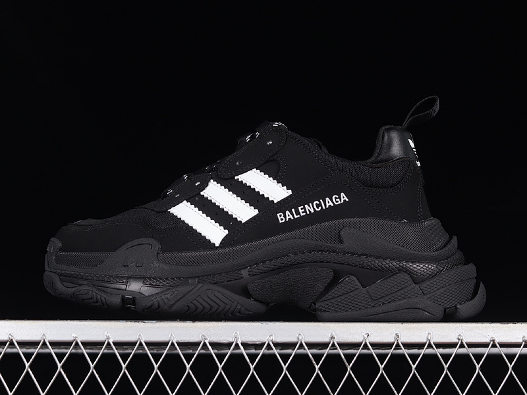 Unbranded [W2FW11004]-[ZG BA*LEN*CIAGA TRIPLE S SNEAKERS X A*D BLACK/BLACK/WHITE]-[UNSIEX:35-46], photo 1