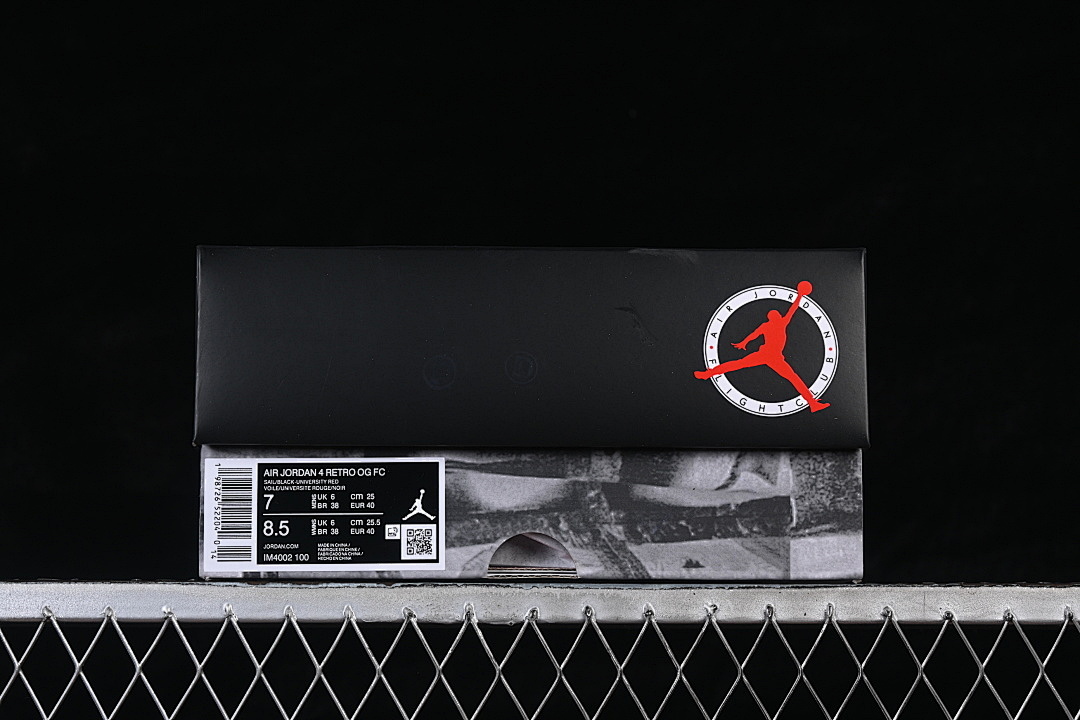 Unbranded [IM4002-100]-[JORDAN 4 RETRO OG SAIL/BLACK/UNIVERSITY RED]-[WOMAN:36-39]-[MAN:40-48.5] - Image 12