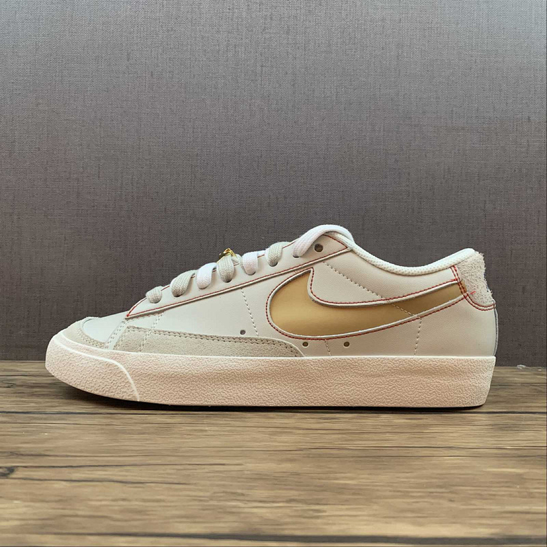 Unbranded [DH4370-002]-[BLAZER LOW 77 PREMIUM FIRST USE LIGHT BONE/UNIVERSITY RED/DEEP ROYAL BLUE/WHITE], photo 1