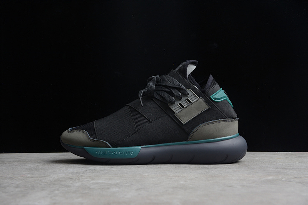 Y-3 [S84735]-[Y-3 QASA HIGH CORE BLACK/CORE BLACK/DARK BLUE]-[WOMAN:36-39]-[MAN:40-45], photo 1