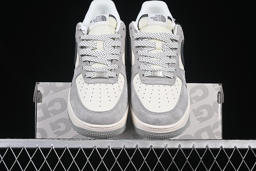 Nike [XZ6188-760]-[AIR FORCE 1 07 LOW WHITE/GREY]-[WOMAN:36-39]-[MAN:40-45] - Image 13