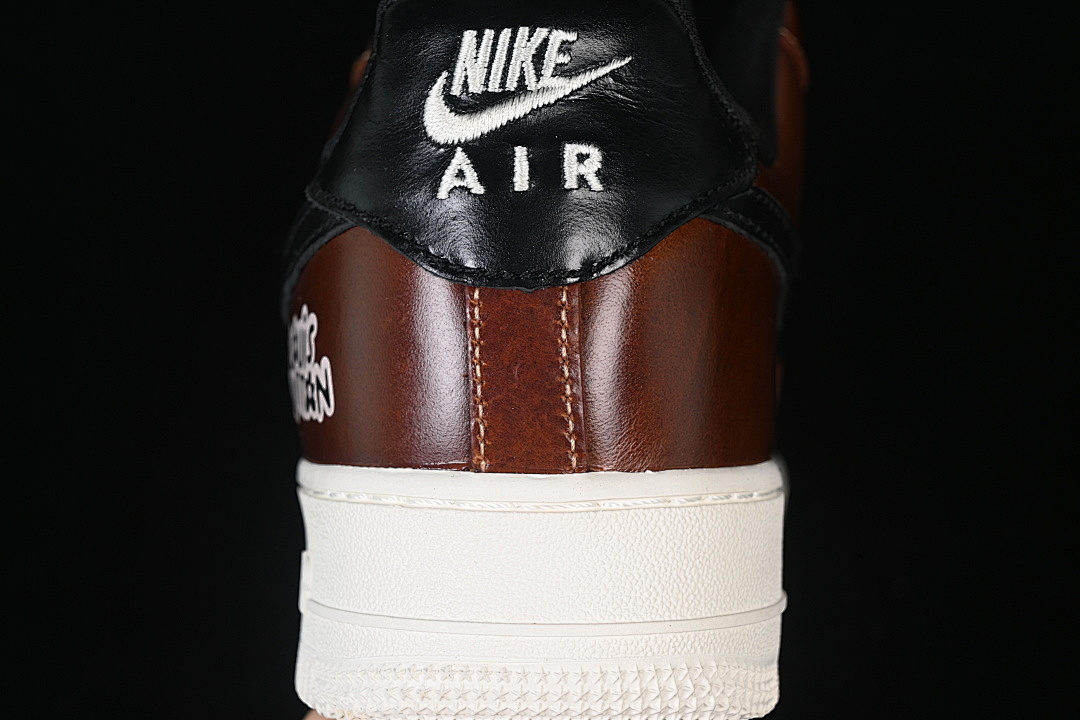 Nike [DF0188-120]-[AIR FORCE 1 07 LOW BROWN/BLACK/WHITE]-[WOMAN:36-39]-[MAN:40-45] - Image 7