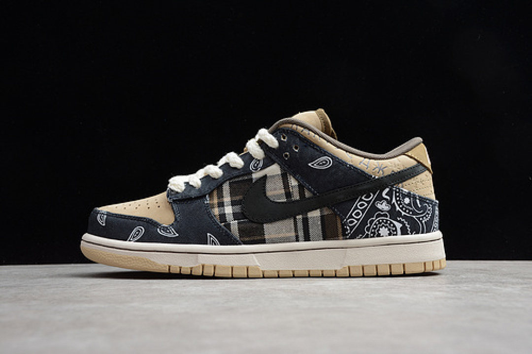Unbranded [CT5053-001]-[GZ SB DUNK LOW TRAVIS SCOTT BLACK/PARACHUTE BEIGE-PETRA (BROWN]), photo 1