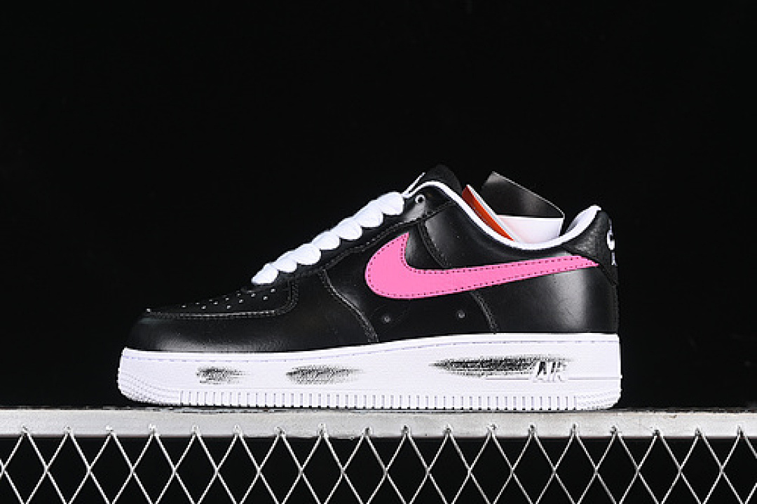 Nike [AQ3692-004]-[PEACEMINUSONE X AIR FORCE 1 07 LOW BLACK/NEW EMERALD/PINKFIRE/TOUR YELLOW/BLUE], photo 1