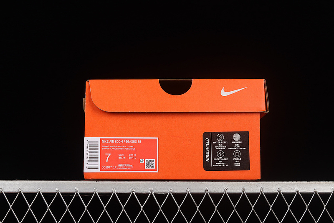 Nike [DQ5077-140]-[AIR ZOOM PEGASUS 38 SUMMIT WHITE/BOARDER BLUE]-[WOMAN:36-39]-[MAN:40-45] - Image 11