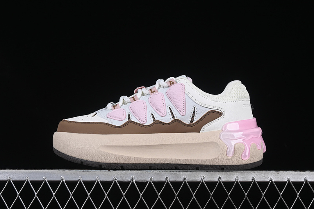 Fila [F12W431212FBT]-[FILA CARROT 1.WHITE/GREY/PINK/BROWN]-[WOMAN:35.5-40], photo 1