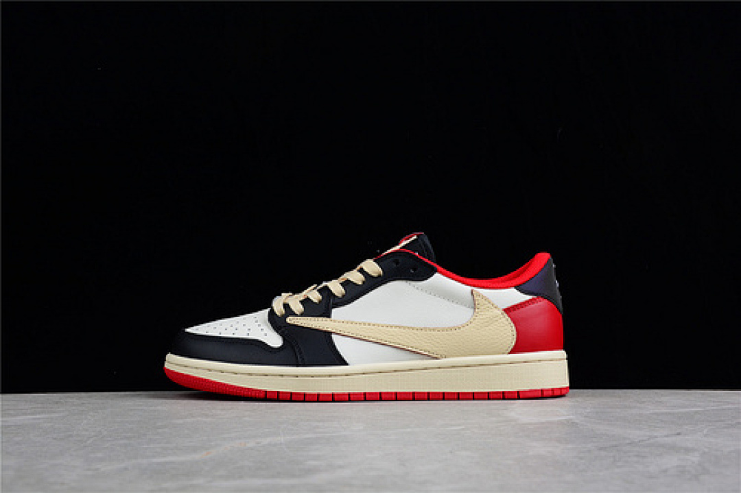 Jordan [CQ4278-088]-[TRAVIS SCOTT X FRAGMENT DESIGN AIR JORDAN 1 LOW OG SP BLACK/WHITE-GYM (RED]), photo 1