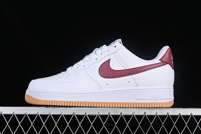 Nike Nike AIR FORCE 1 07 LOW WHITE/RED · CW2288-111, photo 1